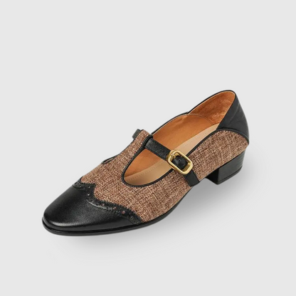 Sandra – Chaussures rétro à boucle