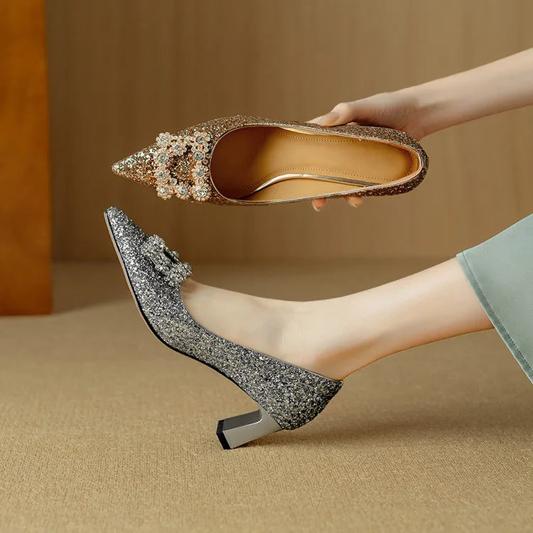 Tina – Escarpins pailletés
