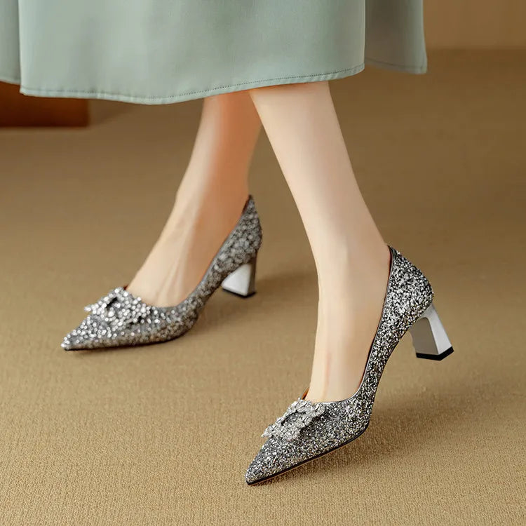 Tina – Escarpins pailletés
