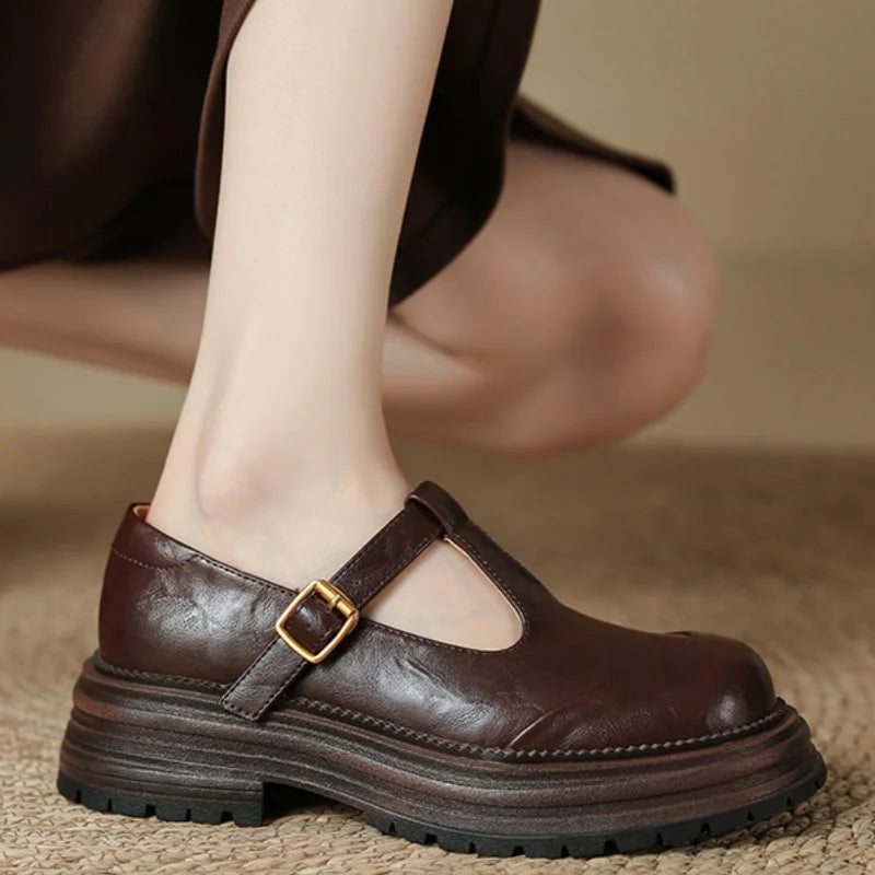Sonia – Chaussures rétro à bride en T