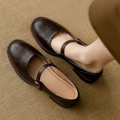 Marine – Chaussures intemporelles à bride