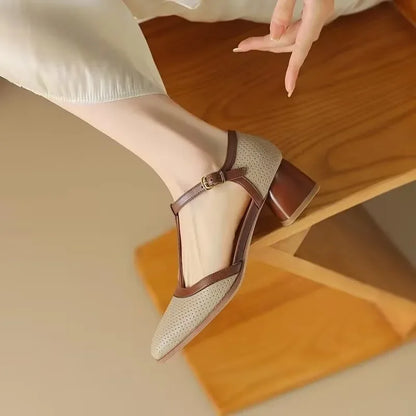 Patricia – Chaussures élégantes pour femmes à talon moyen