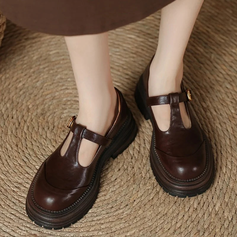 Sonia – Chaussures rétro à bride en T