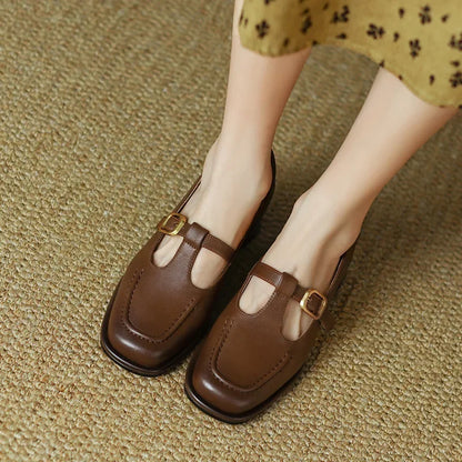 Tatiana – Chaussures rétro à bride en T