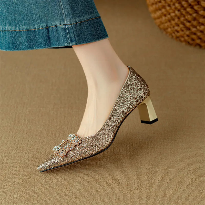 Tina – Escarpins pailletés