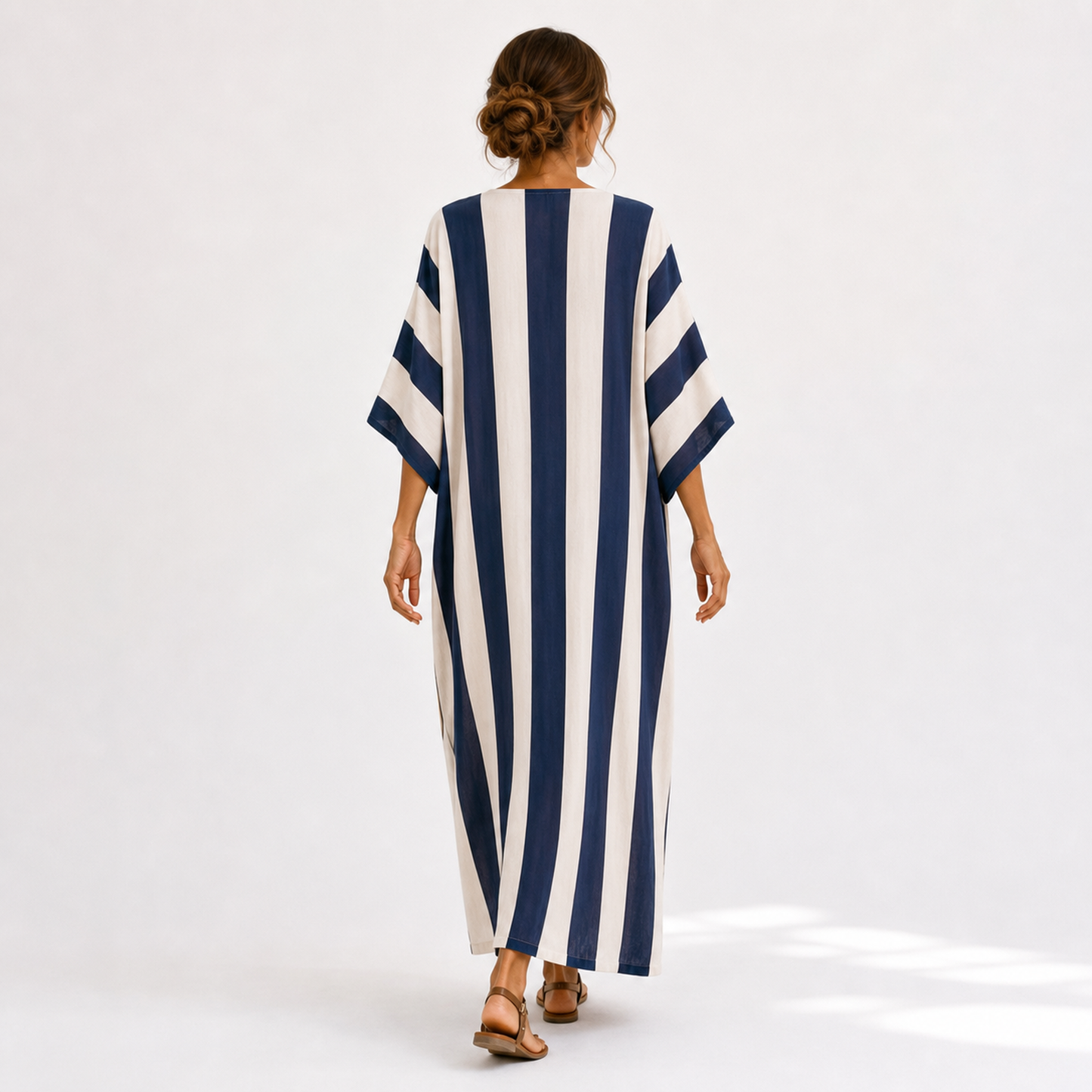 Yasmina | Caftan Bleu Marine