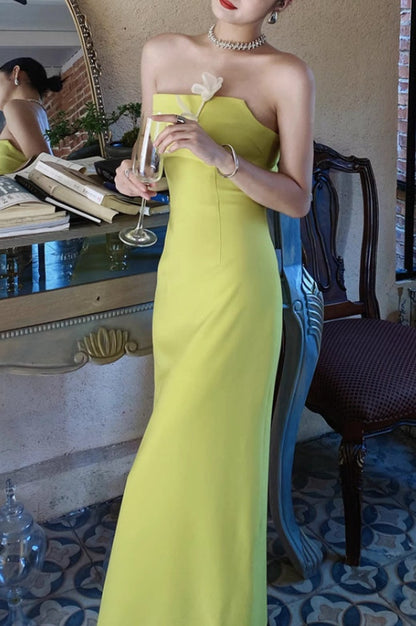 Robe Maxi Brodée à Fleurs