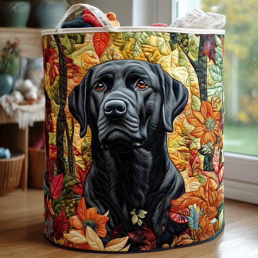 Panier à linge matelassé artisanal – Labrador