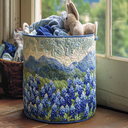 Panier à linge matelassé artisanal – Style far west